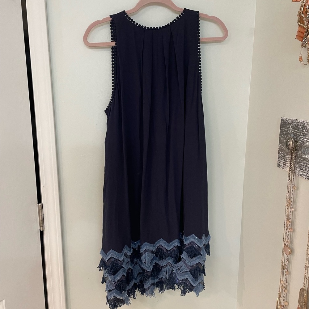 Anthropologie Maeve Fringe Dress
